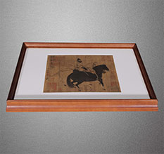 商州书画装裱配框服务案例